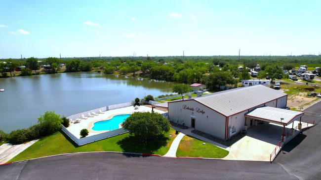 favorite amenities lake, swimming pool, building